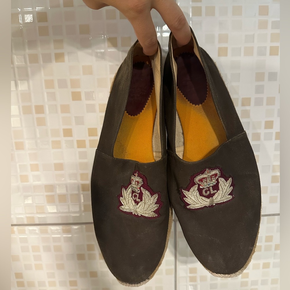 christian louboutin espadrille I changed the sole because it slipped a lot